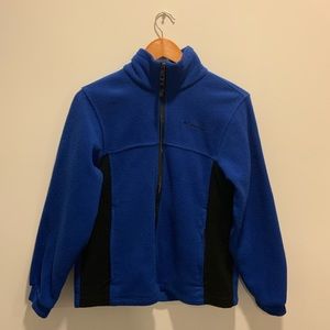 Fleece zip up jacket